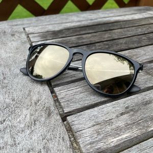 Ray-Ban sunglasses  Erika gold mirror lense